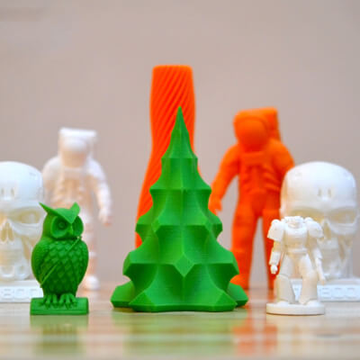Impressão 3D de produtos em PLA