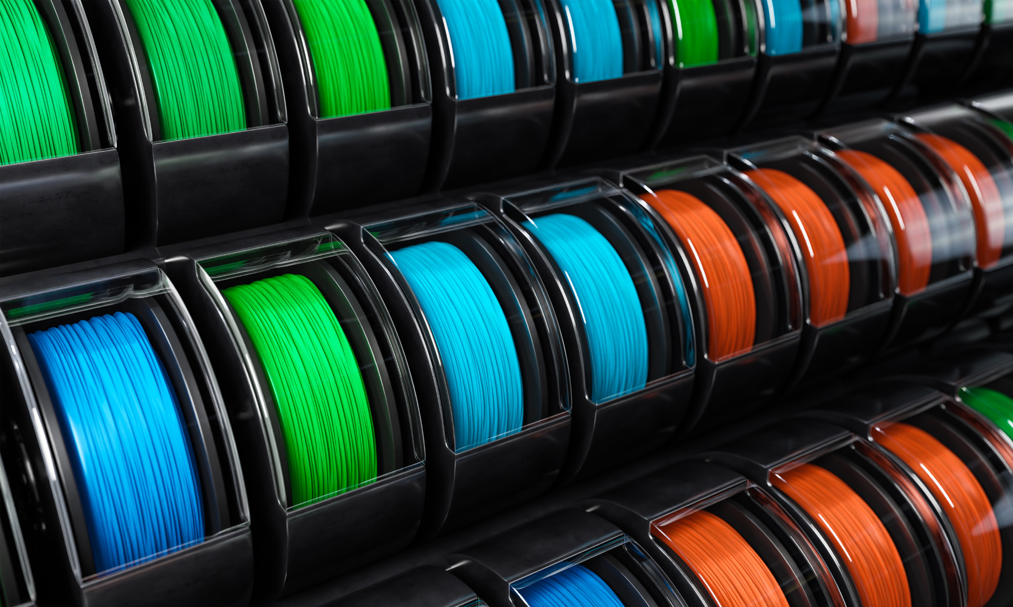 Filamentos PLA Coloridos - Escolhendo o material ideal para seu projeto